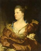 Hyacinthe Rigaud Portrait of Elisabeth Le Gouy oil painting